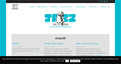 Desktop Screenshot of jazzsouslespommiers.com
